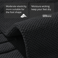 Chaussettes de sport en coton gris, chaussettes de course rembourrées à séchage rapide, chaussettes de sport personnalisées avec logo, chaussettes de basket-ball pour hommes, vente en gros
