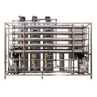 Machine automatique de systèmes de purification d'eau 1000L/équipement de système de traitement de l'eau/usine d'embouteillage d'eau potable