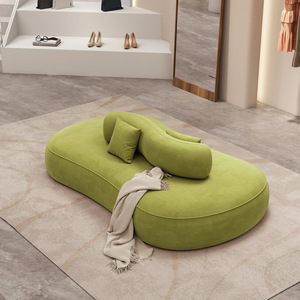 Divano componibile moderno in tessuto per piccoli spazi per Studio abito da sposa negozio piccolo appartamento salone di bellezza spugna - Product Image 6