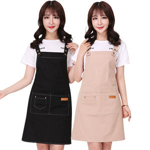 Grembiule da Lavoro per Ristorante Nuovo Stile con Logo Stampato, in Tela Coreana, Moda Donna, per Cucina e Casa, Uomo, Anti-pilling - Product Image 5