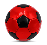 Ballon de football personnalisé avec logo, taille 5, en cuir métallique, haute élasticité, imperméable, résistant aux chocs, pour entraînement en intérieur et en extérieur