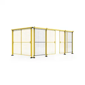 Fence Sliding Doors Safety Guarding Fence Sliding Door And Gate For Factory Workshop Protect