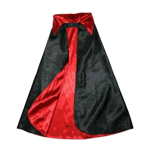 Party Halloween adult 2 face two tone Dracula vampire cape CAPE-0051