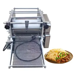 Linha de produção de pão pita libanês Shawarma farinha de milho máquina industrial mexicana tortilha tortilhas que faz a máquina