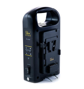 Caricabatterie Rolux RL-2KS Dual V-Mount V-Lock a 2 Canali con Funzione PD per Fotocamere e Illuminazione - Product Image 3
