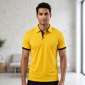 Camiseta Polo para Hombre, Nueva Moda, Precio Económico, Calidad Superior, Logotipo Personalizado, Colores, Camisetas Polo para Hombre de Tendencia con Peso Ligero - Product Image 1