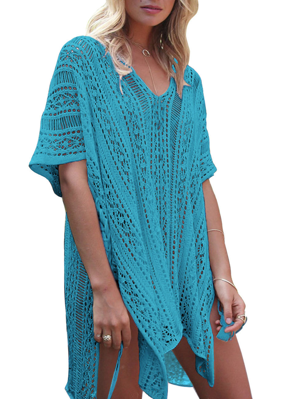 Sweater Custom 15 Color Crochet Knit 
