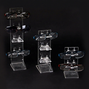 Clear Acrylic Retail Eyewear Display Stand Sunglasses and Eyeglasses Countertop <b>Rack</b> - Product Image 1