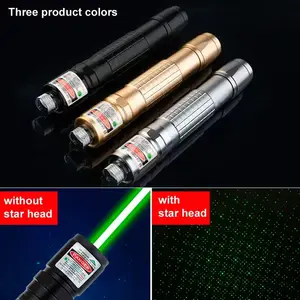 Ponto de luz laser verde ponteiros laser de alta potência e longa distância com bateria recarregável 18650 luz verde Lazar