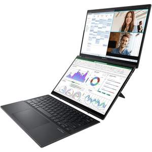 Vente en gros Zenbook Duo 14 Écran tactile OLED WUXGA 2-en-1 Ordinateur portable Intel Core Ultra 9 32 Go de RAM 2 To SSD Professionnel IA Prise US 120 Hz - Product Image 2