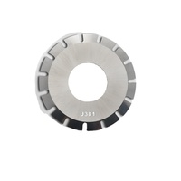 JINGWEI OEM/ODM lame rotative J381 couteau rotatif oscillant couteau en carbure de tungstène coupe caoutchouc papier industriel lame de refendage