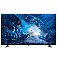 Televisor LED Inteligente de 43 Pulgadas, 4K Ultra HD 1080P, con WiFi Integrado, Sistema Android, Carcasa Negra, PAL 50Hz, Venta al por Mayor