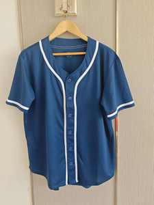 Stampa a sublimazione personalizzata con scollo a V maglia da Baseball in poliestere 100% per bambini e adulti <span class=keywords><strong>lavoro</strong></span> <span class=keywords><strong>di</strong></span> squadra diretta in fabbrica - Product Image 6