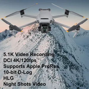 Mới nhất Mavic 3 2.4G WIFI 4K kép máy ảnh quang học dòng chảy ba mặt tránh chướng ngại vật RC Mini Drone với máy ảnh