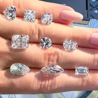Diamante Sintetico Certificato IGI da 1ct-3ct, Taglio Rotondo, Colore D, Marca Limo per Creazione di Gioielli