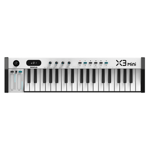 MIDIPLUS คีย์บอร์ด X3/X4/X6 Mini II 37/49/61คีย์แบบพกพา <span class=keywords><strong>MIDI</strong></span> พร้อม16เครื่องชั่งอัจฉริยะ, แถบสัมผัสและการควบคุม DAW - Product Image 2