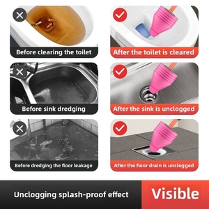 Intasamento del tubo di <span class=keywords><strong>scarico</strong></span> aria ad alta pressione <span class=keywords><strong>scarico</strong></span> zoccolo strumento idraulico per bagno fogna spina di aspirazione - Product Image 3