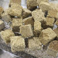 DAJIAWA 100% Vers de Tubifex Lyophilisés Riches en Protéines, Cubes d'Alimentation pour Poissons