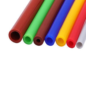 انخفاض موك الصين مصنع مخصص اللون شفاف الغذاء الصف سيليكون أنبوب - Product Image 2