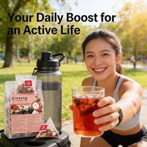 Thé de santé biologique à la vapeur aux cinq trésors et aux dix trésors de ginseng, mûre, baies de goji noires, dattes rouges séchées, fatigue masculine - Product Image 6