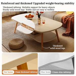 โซฟาเมซาเดอเอสตาร์, เก้าอี้โซฟาขาไม้แข็งแบบเรียบง่ายทันสมัยสำหรับใช้ในบ้านโต๊ะกาแฟ - Product Image 4