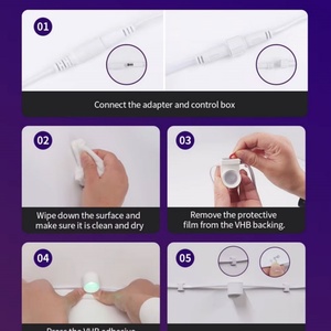 Colorful Indoor Deco <b>String</b> <b>Light</b> APP-controlled Voice-controlled Decorative Twinkle <b>Light</b> <b>String</b> Set 5Meters 25Leds - Product Image 4