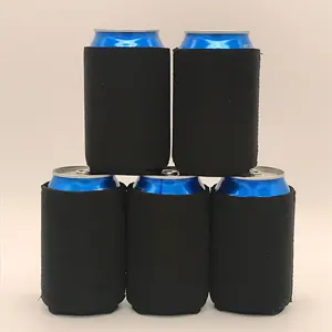 2021 Thương Mại Phổ 16OZ Neoprene Stubie Chủ Custom Đen Mới Bia Stubby Có Thể Mát Cho Bia