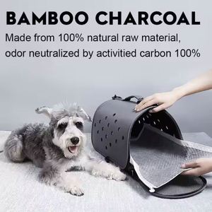 Coussinets pour chiots Carbon Premium, coussinets absorbants pour chiens, charbon actif pour contrôler les odeurs, noyau en gel polymère super absorbant, conception à 5 couches - Product Image 6