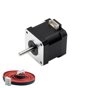 Motor paso a paso Makerele Nema 17, cuerpo de 42 mm, 1.7 A, 44 Ncm, alto torque, bipolar, 4 cables, 1.8 grados - Product Image 1