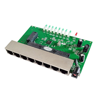 Injecteurs teurs poe, pour commutateur IP, 8 ports, 12V, 15V, 18V, 24V, 30V, module PCBA, caméra IP, plafond, AP, téléobjectif