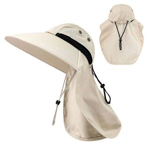 Sombrero de Sol de Nailon con Protección UV para Exteriores, con Visera y Solapa para el Cuello, para Caza, Pesca, Senderismo, Camping, Deportes, Viajes, para Hombres y Mujeres, para las Cuatro Estaciones - Product Image 3
