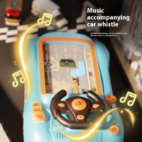 Voiture de course dynamique en plastique BJQ, jouet de simulation pour enfants, voiture à obstacles pour garçons et filles de 8 à 13 ans, aventure de dessin animé
