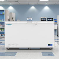 Réfrigérateur à congélateur horizontal de qualité de laboratoire commercial 226L/358L/508L -25C