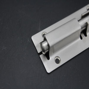 Boulon <span class=keywords><strong>de</strong></span> verrouillage <span class=keywords><strong>de</strong></span> sécurité pour porte d'appartement en acier inoxydable satiné Type <span class=keywords><strong>de</strong></span> glissière Boulon <span class=keywords><strong>de</strong></span> <span class=keywords><strong>tour</strong></span> à <span class=keywords><strong>loquet</strong></span> affleurant - Product Image 2