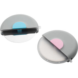 Cortador de <span class=keywords><strong>Pizza</strong></span> de acero inoxidable en stock de fábrica, cubierta protectora, rueda de <span class=keywords><strong>Pizza</strong></span>, herramienta para hornear, cortador de tartas para bodas, herramienta de Metal - Product Image 5