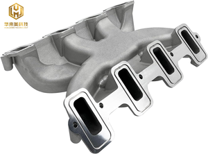 Colector de Admisión de Aluminio Nuevo 300-130 GMLS1 <span class=keywords><strong>LS2</strong></span> LS6 de Doble Plano y Elevación Media - Product Image 5