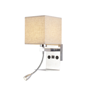Nouveau Style LED USB chambre maison applique luminaires américain blanc style moderne simple restaurant - Product Image 6