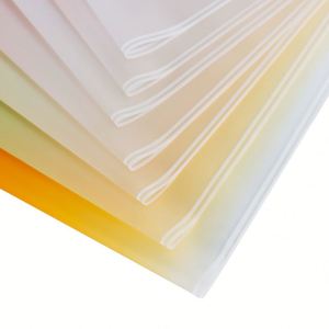 Papier d'emballage pour fleurs en plastique imperméable imprimé à double bordure dégradée, idéal pour les fleuristes (vente en gros) - Product Image 6