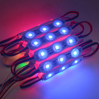 Module de moulage par injection DC 12V RGB IC LED IP65 0.75W 7516 pour usage extérieur certifié ROHS, garantie 2 ans