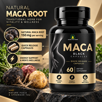 Fabricant chinois de produits à marque privée, poudre de racine de maca, complément alimentaire pour améliorer la performance masculine