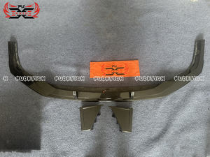 Pour <span class=keywords><strong>Audi</strong></span> <span class=keywords><strong>RS6</strong></span> RS7 2020+ - Lame de pare-chocs avant en fibre de carbone sèche style <span class=keywords><strong>ABT</strong></span> - Kit carrosserie Lowe Lip - Product Image 6