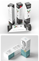 Boîte d'emballage personnalisée pour écouteurs chargeur électronique, boîte d'emballage en papier Kraft Rectangle électronique grand public