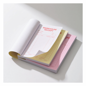 Formularios sin Carbón para Negocios en los que Cada Detalle Importa, Profesional como un Volumen Encuadernado en Cuero. - Product Image 1