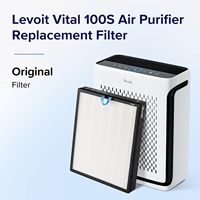 Filter Pengganti Pembersih Udara LEVOIT Vital 100S-RF & 200S-RF 3-in-1 HEPA Karbon Aktif Efisiensi Tinggi (Nylon)