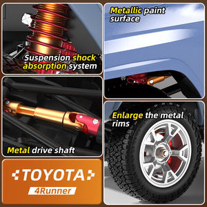 Auténtico Auto de Control Remoto de Aleación a Escala Completa de <span class=keywords><strong>Toyota</strong></span>, Versión de Alta Gama, Auto RC para Niños - Product Image 2