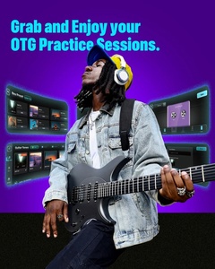Guitare électrique <span class=keywords><strong>Enya</strong></span> Inspire 39 pouces, fibre de carbone intelligente, 6 cordes, micros S-S-H, haut-parleur sans fil 15W, 20 tonalités distinctes intégrées - Product Image 5