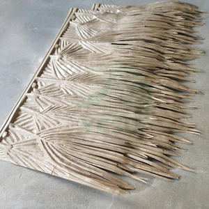 Flexibles Palmex-Stil Synthetisches Reetdach in Rollen, Wasserdichte Braune Grasmatte für Tiki-Bar Lapa Synthetisches Reetdach - Product Image 2