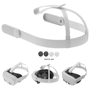 Sangle de tête de remplacement réglable améliorée compatible avec <span class=keywords><strong>Meta</strong></span> <span class=keywords><strong>Quest</strong></span> 2/3/3s, sangle Elite confortable, accessoires VR - Product Image 1