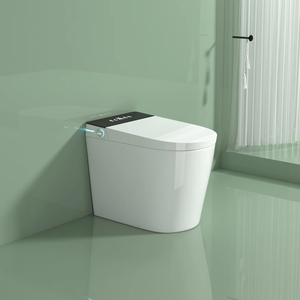 Intelligent Smart Toilet With Remote Control Heated Seat Water <b>Spray</b> Bidet Automatic Deodorization Luxury WC T811S Smart Toilet - Product Image 1