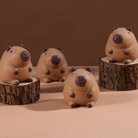 Meilleure Vente : Capybara Filles - Balle Anti-Stress en Silicone Souple et Mignon Animal, Gadget de Décompression à Rebond Lent